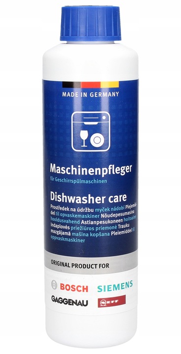 Środek czyszczący Dishwasher Care do zmywarki Bosch, Siemens (250 ml)