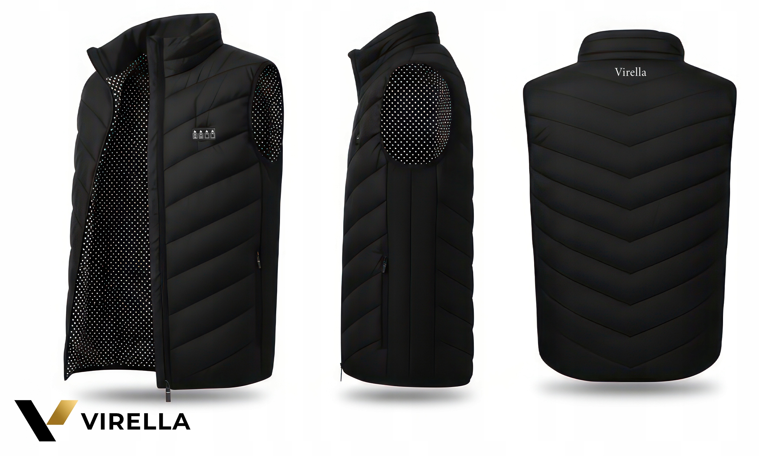 KAMIZELKA PODGRZEWANA OGRZEWANA 21 STREF USB L MĘSKA BEZRĘKAWNIK CIEPŁA