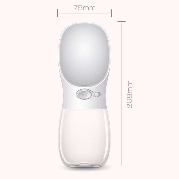 BUTELKA TURYSTYCZNA DLA PSA POIDŁO MISKA NA WODĘ PRZENOŚNA NA SPACER BIDON