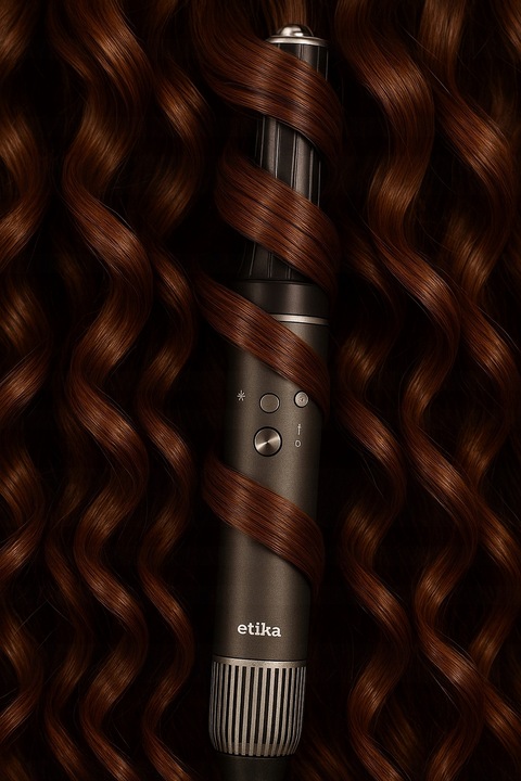 MOCNA SUSZARKA LOKÓWKA DO WŁOSÓW 5W1 3 PRĘDKOŚC Z JONIZACJA 1300W