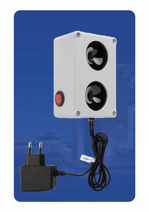 ODSTRASZACZ KUN MYSZY SZCZURÓW GRYZONI PODWÓJNY DO DOMU I OGRODU 2000