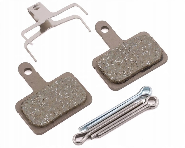 2 x Klocki hamulcowe organiczne Shimano B05S ORYGINAŁ zestaw P+T