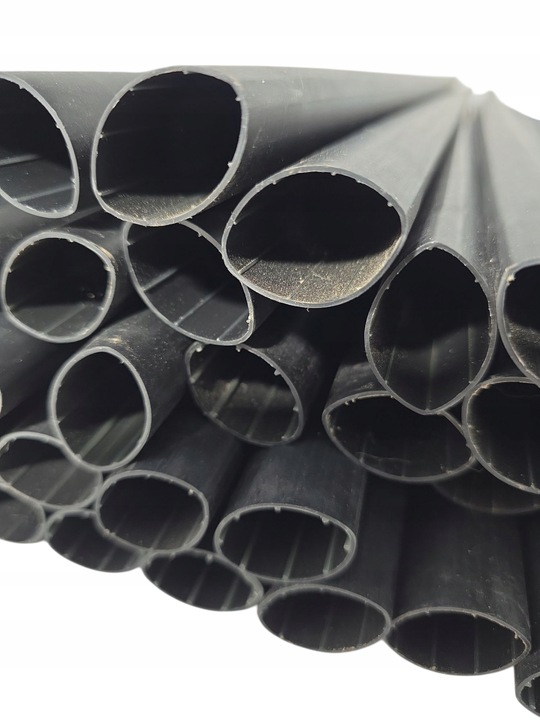 RURKA TERMOKURCZLIWA Z KLEJEM GRUBA CZARNA KOSZULKA IZOLACJA 1 METR