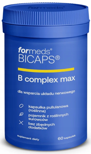 Bicaps B Complex MAX 60 kapsułek FORMEDS