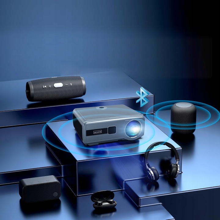 Projektor Rzutnik 30000lm WiFi Android Google TV FULL HD 4K Autofocus