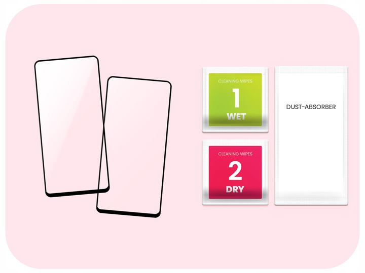 2-pak Szkło Hartowane do Realme 11 Pro 5G (Ochronne Pełne Na cały ekran 5D)