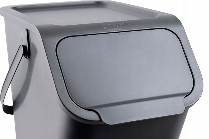 3x Kosz na Śmieci Pojemnik do Segregacji Odpadów do Kuchni BINI 25L +Filtry