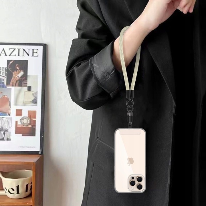 Smycz do telefonu na rękę Tech-Protect beżowy Tech-Protect