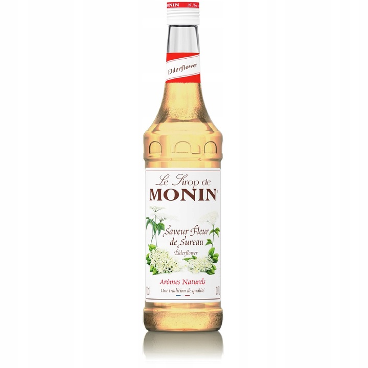 Syrop MONIN Elder Flower 700 ml – Kwiat Bzu do lemoniady i koktajli