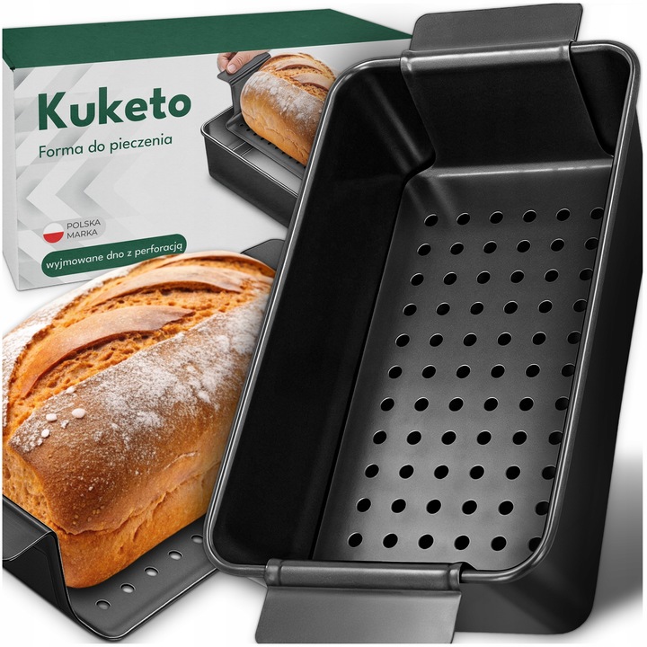 FORMA DO PIECZENIA CHLEBA MIĘSA CIAST TORTOWNICA KEKSÓWKA NON-STICK