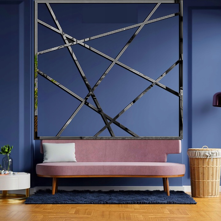 Listwa Dekoracyjna SAMOPRZYLEPNA Czarna POŁYSK Taśma Ozdobna 2cm x