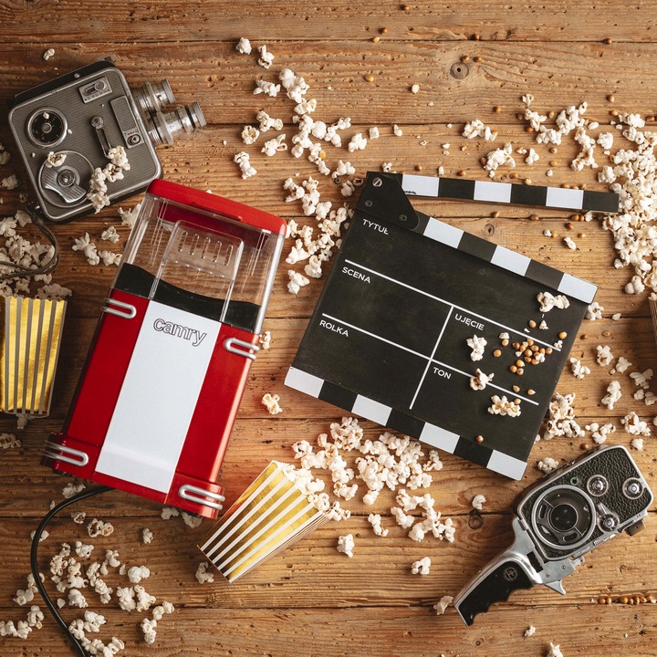 Maszyna do Popcornu Beztłuszczowa CR 4480 CAMRY 1200W