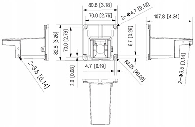 KAMERA DAHUA SZYBKOOBROTOWA ZEWNĘTRZNA SD3E405DB-GNY-A-PV TiOC WizSense ETR