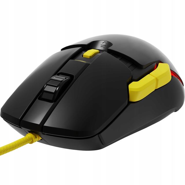 PRZEWODOWA MYSZKA GAMINGOWA 12400 DPI WYMIENNE PANELE MODECOM VOLCANO JAGER