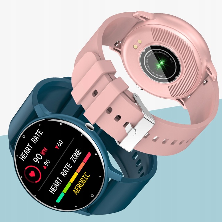 Zegarek Smartwatch Męski GRAVITY POLSKIE MENU PULS SMS KOLORY SMS FB