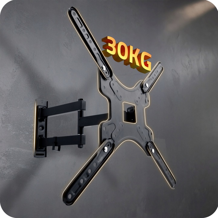 OBROTOWY UCHWYT DO TELEWIZORA ŚCIENNY Wieszak TV UNIWERSALNY 17-56