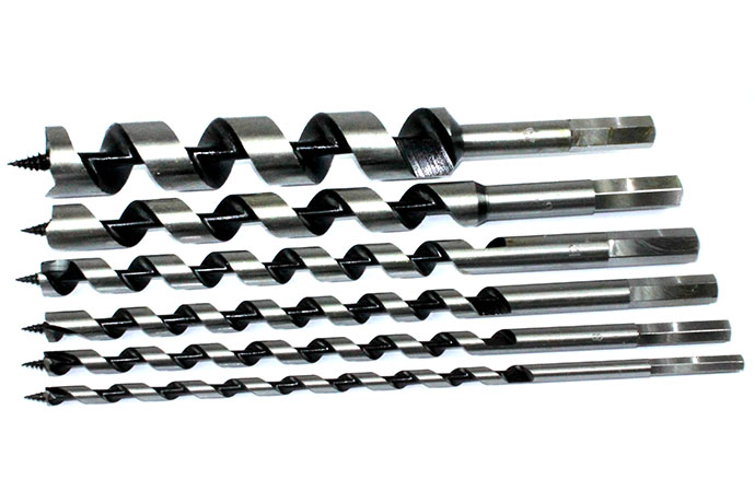 ZESTAW WIERTEŁ DO DREWNA 230mm WIERTŁO WIERTŁA 6el