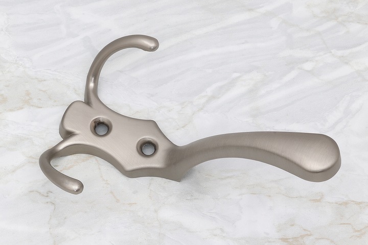 5x HACZYK NA UBRANIA WIESZAK NA UBRANIA ŚCIENNY WIESZAK MEBLOWY 3 HAKI