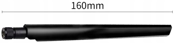 Zestaw anten anteny 2x 6Dbi Intel karta Wifi 2.4GHz 5GHz M.2 IPEX 4 RP-SMA