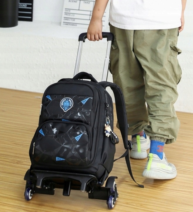 PLECAK SZKOLNY TORNISTER NA KÓŁKACH WALIZKA DLA DZIECI DLA CHŁOPCA POJEMNY