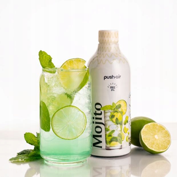 PUSHAIR Syrop do Wody Napojów MOJITO Koncentrat do Saturatora Dafi 500
