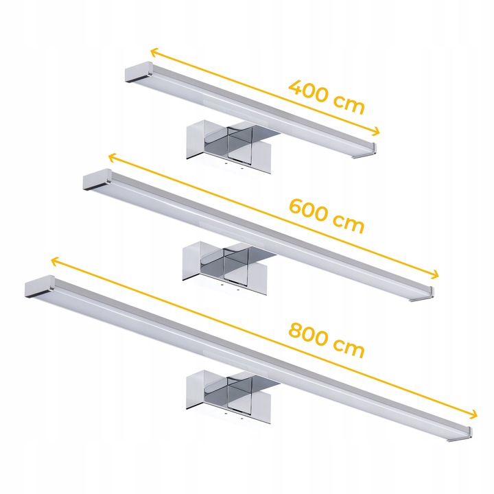 Lampa łazienkowa LL WALL LAMP03 12W C LED kinkiet nad lustro chrom