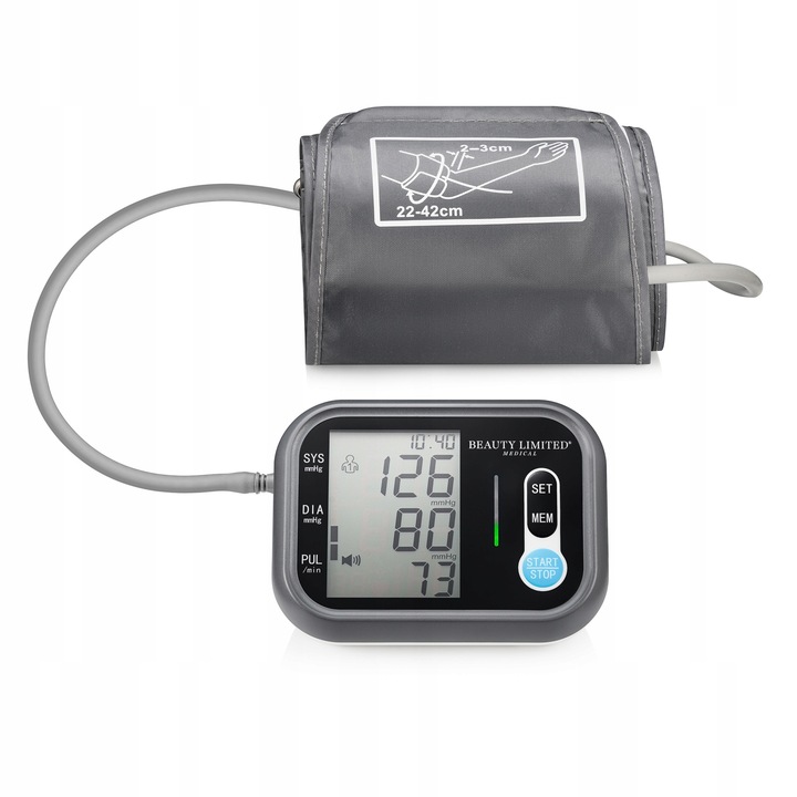 CIŚNIENIOMIERZ NARAMIENNY Automatyczny MÓWI PO POLSKU Arytmia Puls LCD