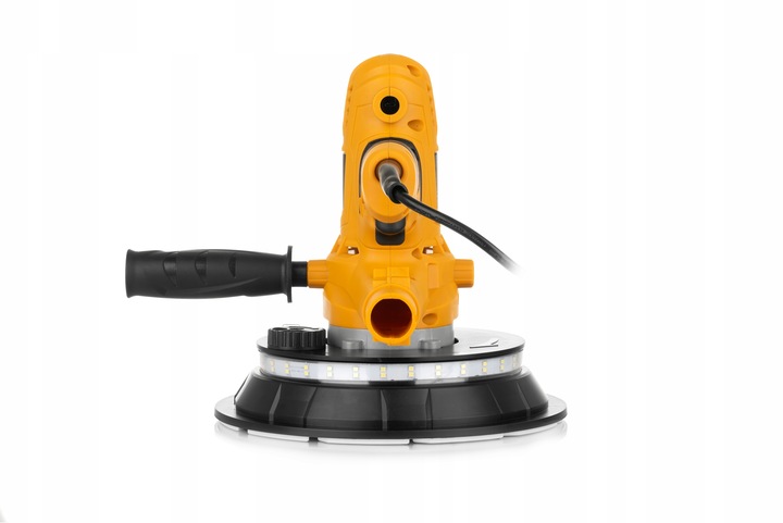 SZLIFIERKA DO GIPSU GŁADZI ŚCIAN SUFITU PŁYT GIPSOWYCH LED SAMOSSĄCA