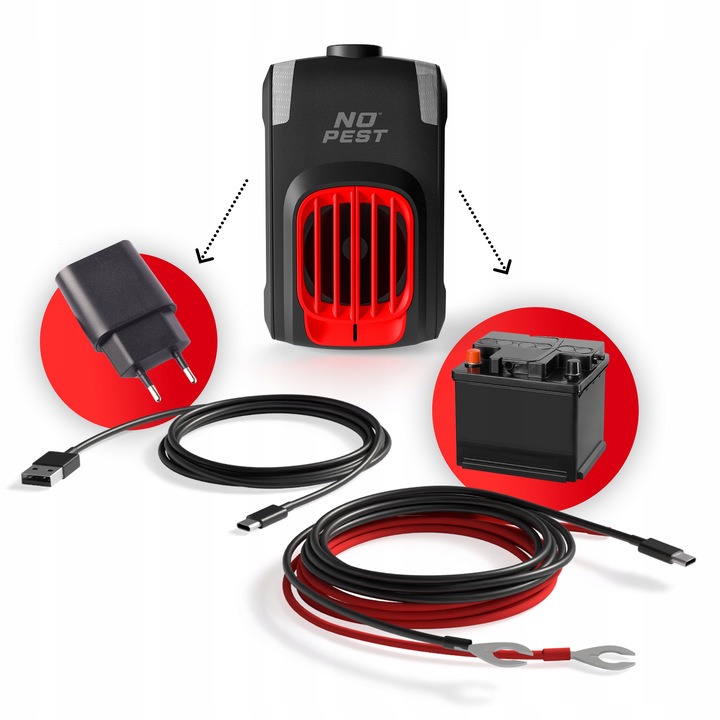 SAMOCHODOWY ODSTRASZACZ KUN MYSZY SZCZURÓW KOTÓW DO AUTA CAR SHIELD NO