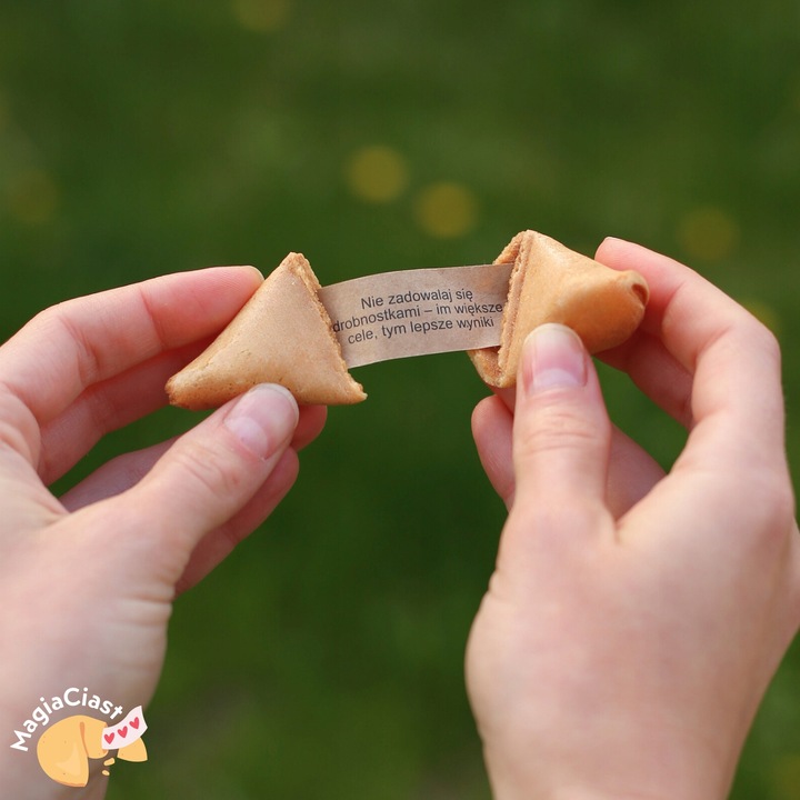 Ciasteczka z Wróżbą Podziękowanie dla gości Dziękujemy za Przybycie 50 szt