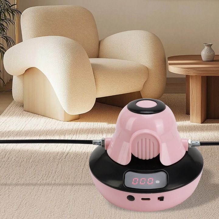 SKAKANKA INTELIGENTNA AUTOMATYCZNA DLA DZIECKO Z LED LICZNIK + PILOT RÓŻOWY