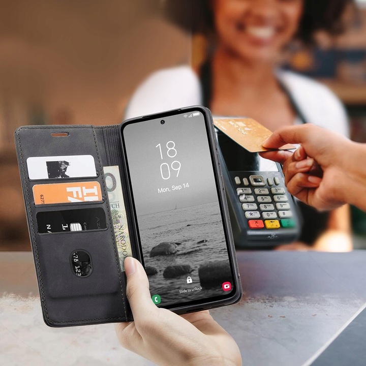 ETUI SKÓRZANE MAGNETYCZNE SHEEP SKIN DO REALME 12+/ 12 PLUS 5G +SZKŁO