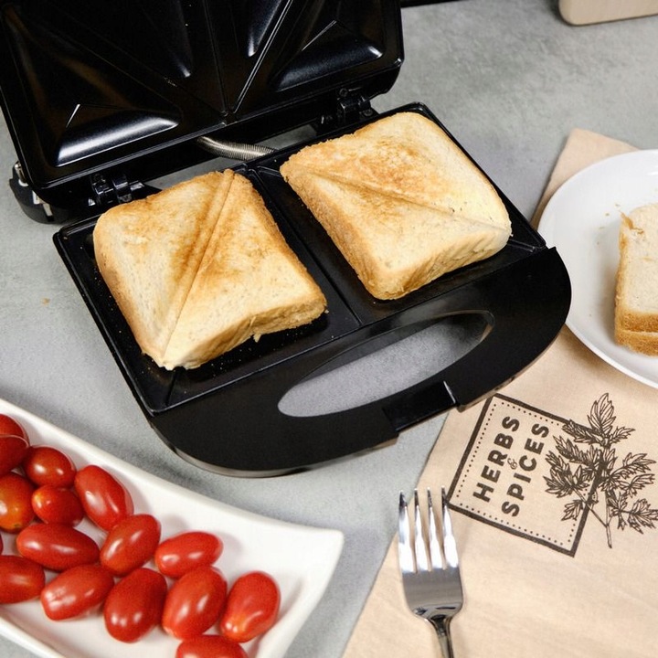 TOSTER OPIEKACZ DO KANAPEK TOSTÓW SANDWICH NIEPRZYWIERAJĄCA POWŁOKA
