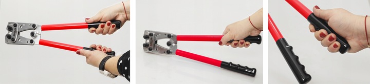 ZACISKARKA PRASKA DO KABLI TULEJEK + 70 KOŃCÓWEK