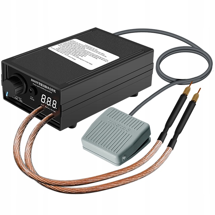 Zgrzewarka punktowa dużej mocy 8000 W z podwójnym impulsem Dla Domu