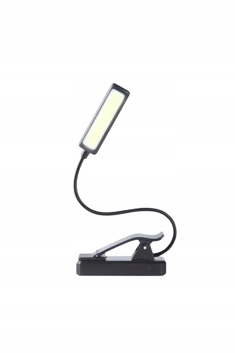 Lampa do czytania LED z klipsem lampka USB AKUMULATOR ZDROWA DLA OCZU