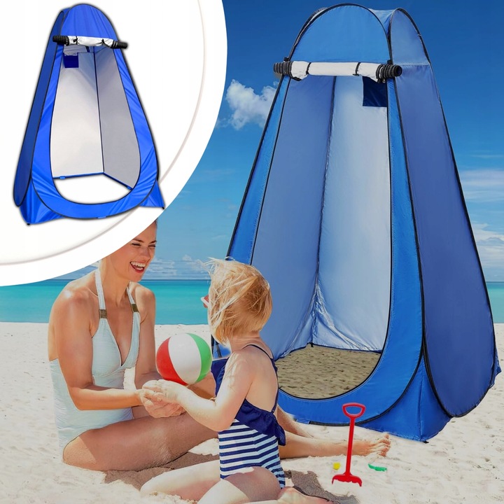 Namiot na Prysznic Przebieralnia Toaleta WC Przenośna Plażowy Kempingowy