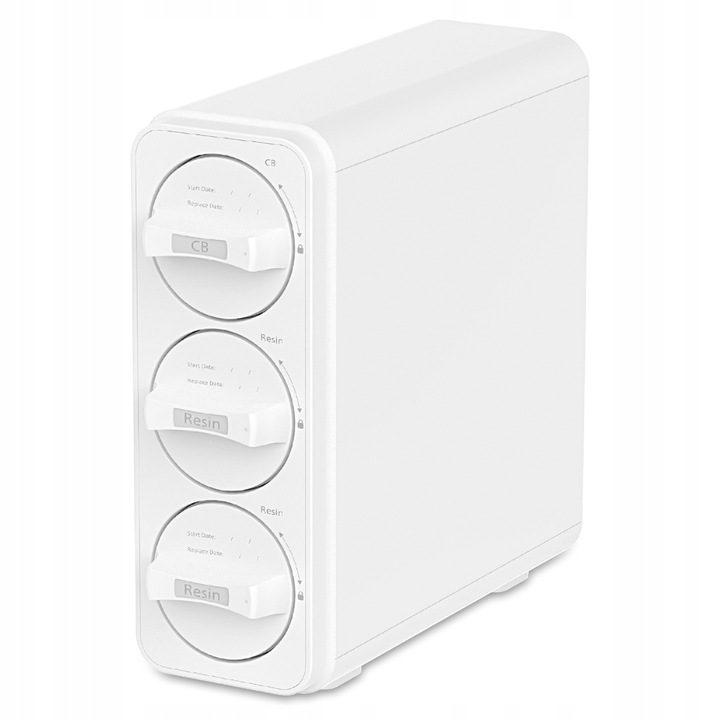 Przepływowy filtr do wody PHILIPS, filtr zmiękczający wodę, pod zlew +