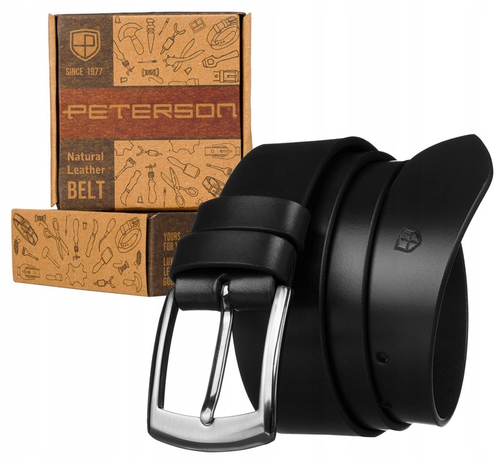 PETERSON pasek do spodni męski klasyczny prezent