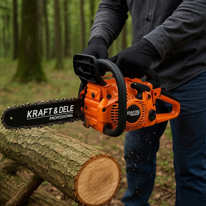 PIŁA ŁAŃCUCHOWA SPALINOWA GAŁĘZIÓWKA PILARKA DO DREWNA 3,9KM 25CM