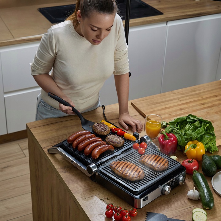 Grill elektryczny Opiekacz do panini Yoer 2000W + Programator czasu i