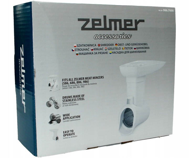 ORYGINALNA SZATKOWNICA ZELMER PRZYSTAWKA ZMMA086W