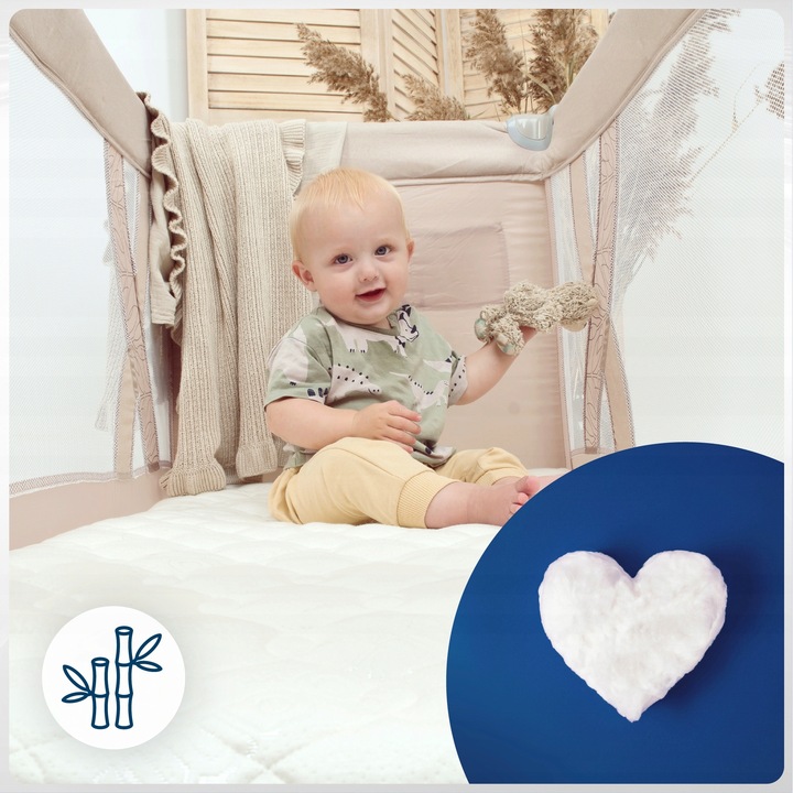 Materac 140x70 TWARDY ŚREDNIO PREMIUM PIANKOWY Materac do Łóżeczka 140x70