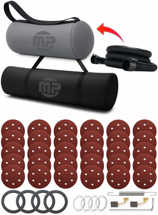 SZLIFIERKA ŻYRAFA majster PRO Polska ŚCIAN TYNKÓW LED TORBA 2000W