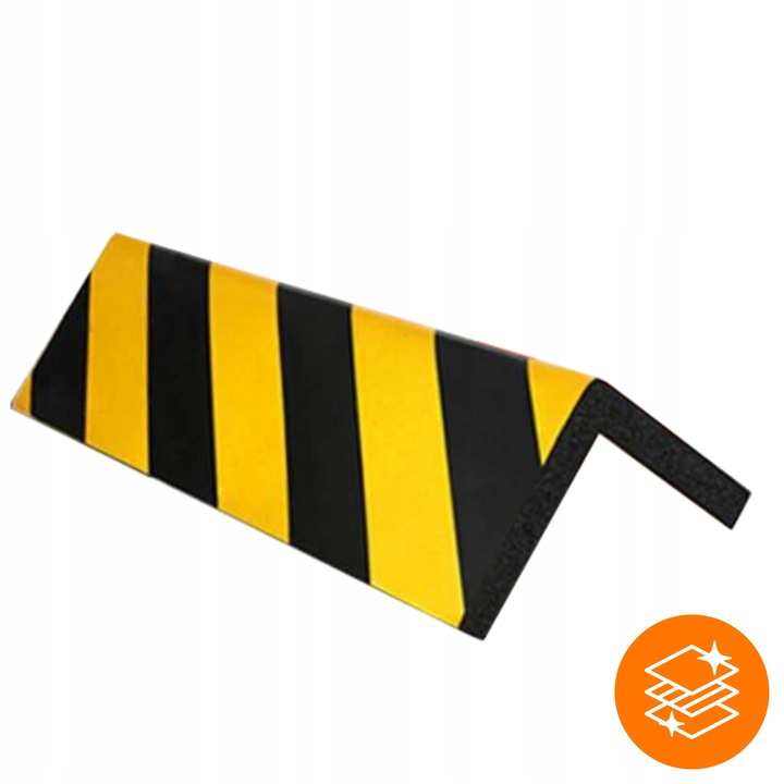 NAROŻNIK ODBOJNIK OCHRONNY na ścianę garażu parking mata 50x20x1,5