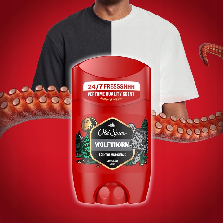 Old Spice Wolfthorn Dezodorant męski w sztyfcie, 6 x 50ml