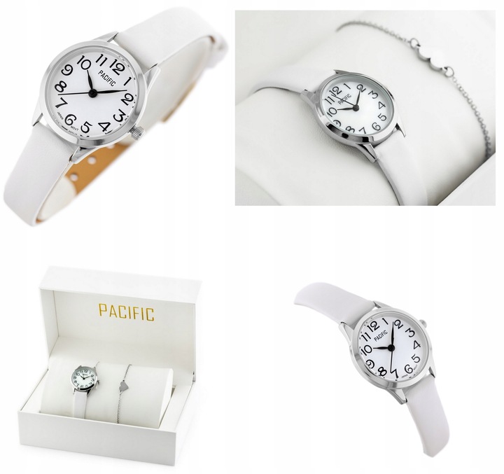 KOMPLET PREZENTOWY ZEGAREK dla dziewczynki NA KOMUNIĘ cyfry GRAWER