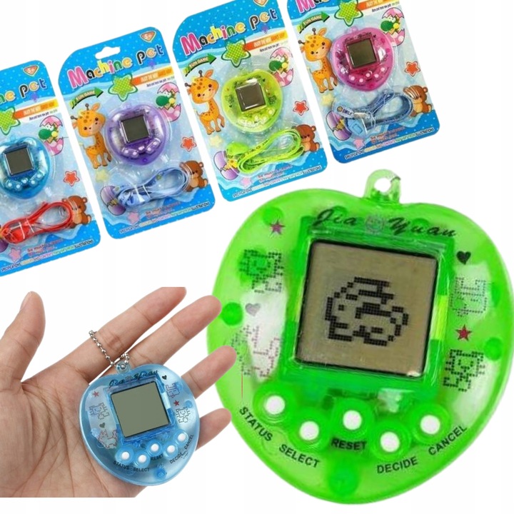 GRA TAMAGOTCHI TAMAGOCZI ELEKTRONICZNA GRA INTERAKTYWNE ZWIERZĄTKO