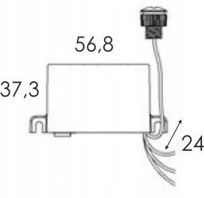 CZUJNIK ZMIERZCHU Z SONDĄ ZEWNĘTRZNĄ MINI AUTOMAT ZMIERZCHOWY DO LED