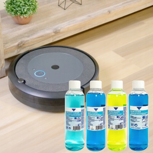 Zestaw 4 płynów do każdego robota mopującego myjącego podłogi uniwersalny